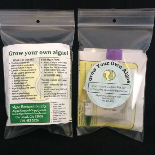 algae cultivation kit by algae research supply