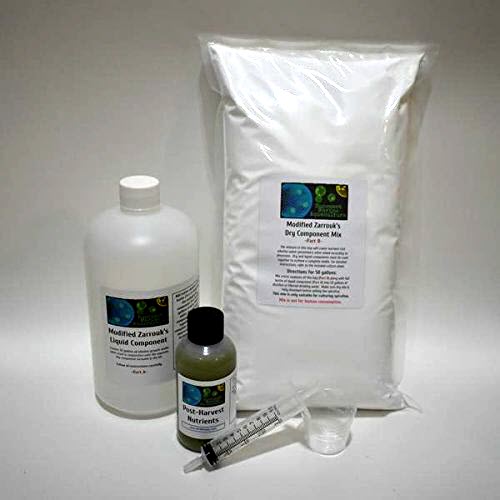 zarrouk Growth Media Kit- spirulina Nutrient Mix for 100 Gallons (MEDIA ONLY)