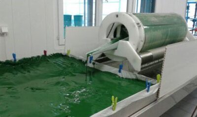 commercial spirulina harvesting machine